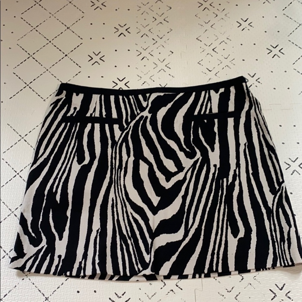 ZEBRA MINI SKIRT
